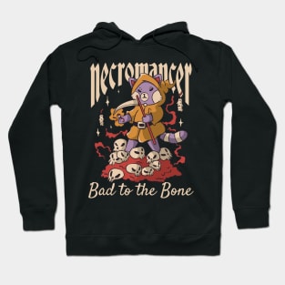 Kawaii Necromancer Bad to the Bone Hoodie